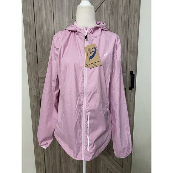 NWT ASICS Women’s packable jacket, size medium - Picture 1 of 6